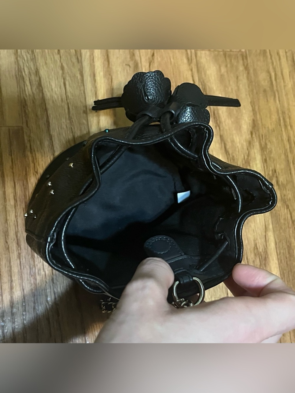 Coach Lunar Rivets Drawstring Pouch! - Picture 7 of 10